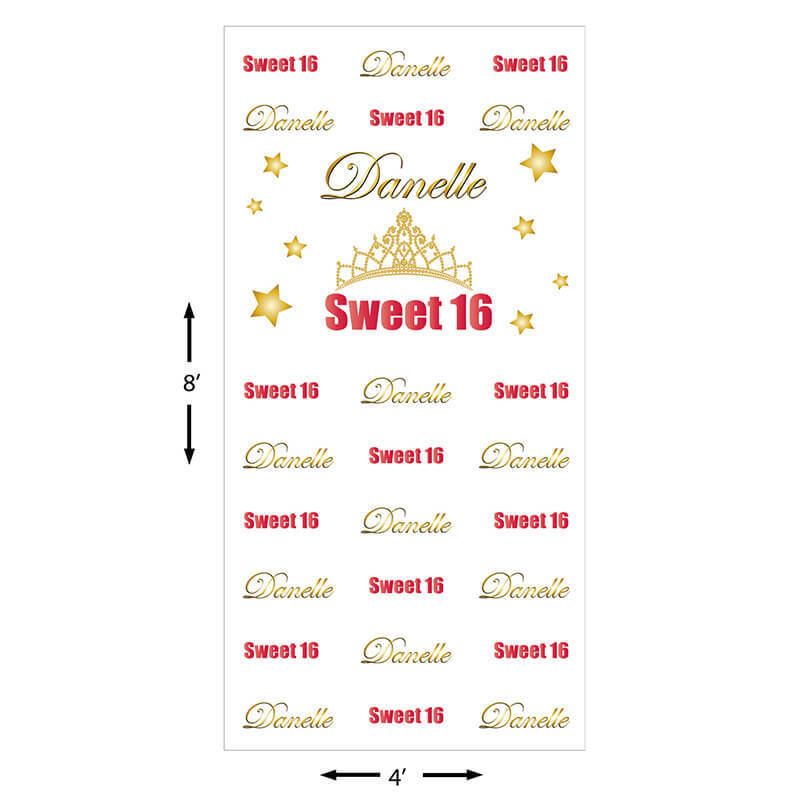 Sweet 16 Retractable Banner