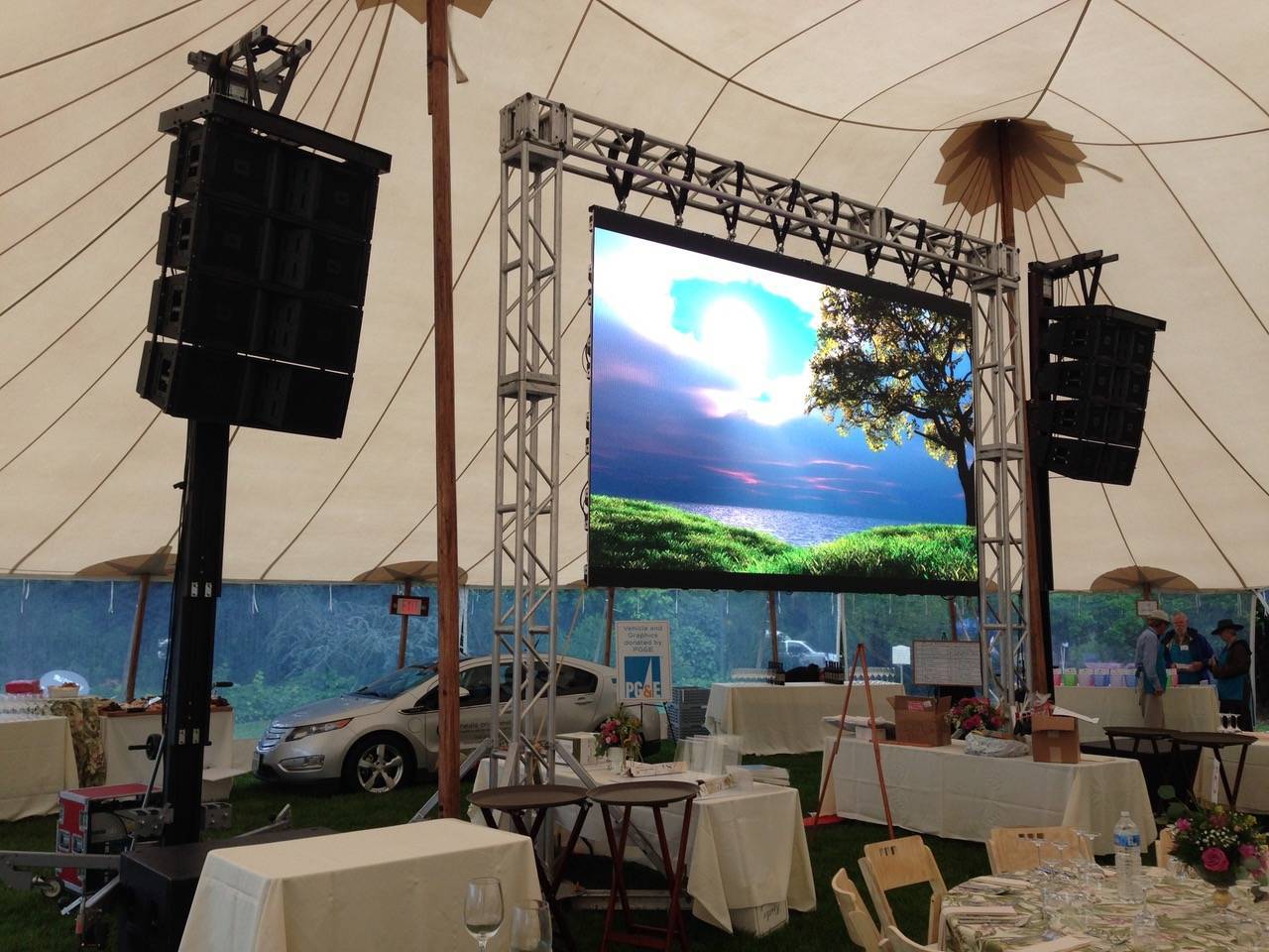 LED Screen & Truss